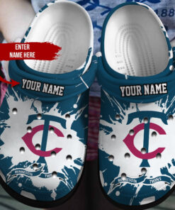 Personalized Minnesota Twins Crocbland Clog 12970Tp - livanniespoon Store