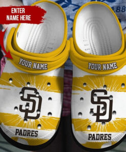 Personalized Padres Crocbland Clog 81254Tp - livanniespoon Store