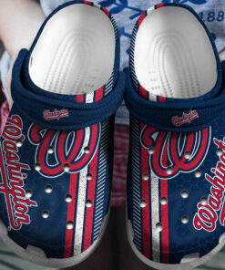 Hot Mlb Team Washington Nationals Crocss Clog Shoesshoes - livanniespoon Store