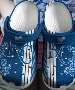Hot Mlb Team Kansas City Royals Blue Crocss Clog Shoesshoes - livanniespoon Store