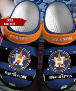 Personalized Houston Astros Crocbland Clog 50615Tp - livanniespoon Store