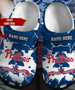 Personalized Philadelphia Phillies Crocbland Clog 50610Tp - livanniespoon Store