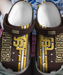 Hot Mlb Team San Diego Padres Crocss Clog Shoesshoes - livanniespoon Store
