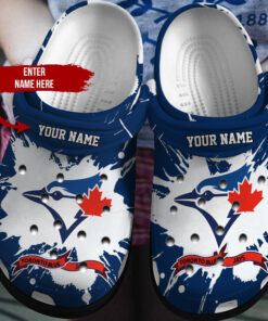 Personalized Toronto Blue Jays Crocbland Clog - livanniespoon Store