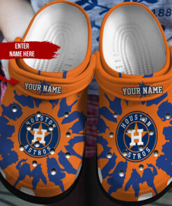 Personalized Houston Astros Crocbland Clog 12942Tp - livanniespoon Store