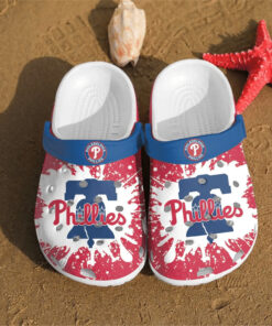 Mlb Philadelphia Phillies Clog Shoes - livanniespoon Store