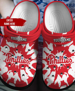 Personalized Phillies Crocbland Clog - livanniespoon Store