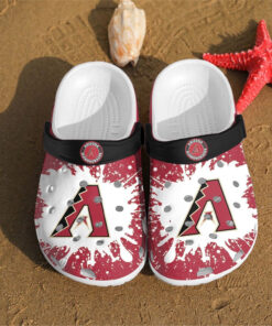 Arizona Diamondbacks Mlb Gift For Fan Crocss Clog Shoescrocband Clogs Comfy Foot - livanniespoon Store