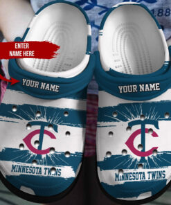 Personalized Minnesota Twins Crocbland Clog - livanniespoon Store