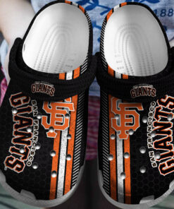 Hot Mlb Team San Francisco Giants Black Crocss Clog Shoesshoes - livanniespoon Store