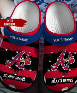 Personalized Atlanta Braves Crocbland Clog 50691Tp - livanniespoon Store