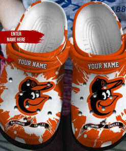 Personalized Baltimore Orioles Crocbland Clog - livanniespoon Store