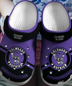 Hot Mlb Team Colorado Rockies Crocss Clog Shoesshoes - livanniespoon Store