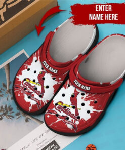 Personalized Cardinals Crocbland Clog 81258Tp - livanniespoon Store