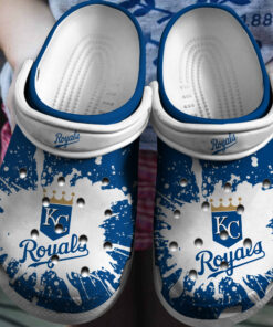 Hot Mlb Team Kansas City Royals Crocss Clog Shoesshoes - livanniespoon Store