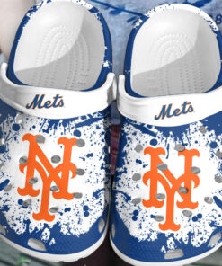 Hot Mlb Team New York Mets Crocss Clog Shoesshoes - livanniespoon Store