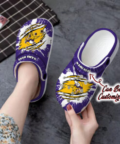Vikings Crocss Personalized Mvikings Football Ripped Claw Clog Shoes - livanniespoon Store