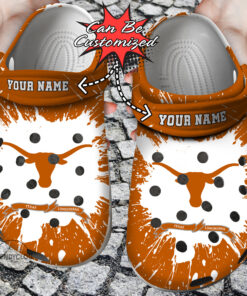 Sport Crocss Personalized T Longhorns University Team Clog Shoes - livanniespoon Store