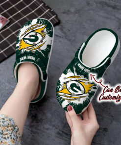 Packers Crocss Personalized Gpackers Football Ripped Claw Clog Shoes - livanniespoon Store