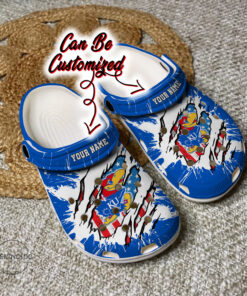 Sport Crocss Personalized Kjayhawks University Ripped American Flag Clog Shoes - livanniespoon Store