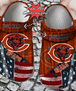 Custom Crocss Us Flag Cbears New Crocss Clog Shoes - livanniespoon Store