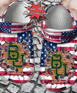 Sport Crocss Personalized Bbears University American Flag New Clog Shoes - livanniespoon Store