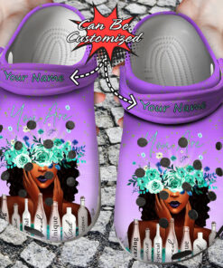 Custom Crocss Personalized Black Girl Magic Motivation Clog Shoes - livanniespoon Store