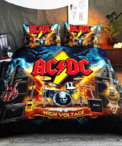 Ac/Dc Bedding Set Anhnv 3434 -livanniespoon Store