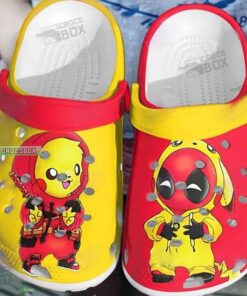 Adorable DeadPool And Pikachu Crocss Kids - livanniespoon Store