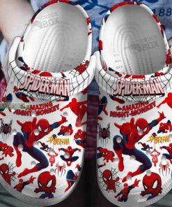 Amazing Spiderman Crocss Kids Crocss Spiderman - livanniespoon Store