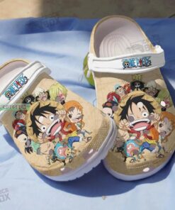 Anime One Piece Chibi Crocss Shoes - livanniespoon Store