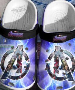 Avengers Team Logo Crocss Shoes - livanniespoon Store