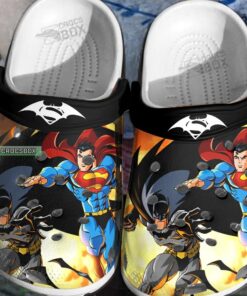 Batman Vs Superman Comic Crocss Shoes - livanniespoon Store