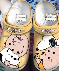 Charlie And Snoopy Classic Crocss Clogs - livanniespoon Store