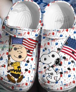 Charlie Brown And Snoopy American Crocss Shoes - livanniespoon Store