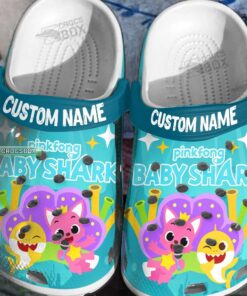 Custom Baby Shark Crocss Kids - livanniespoon Store