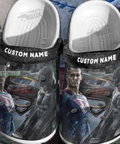 Custom Batman Vs Superman Movie Crocss Shoes - livanniespoon Store