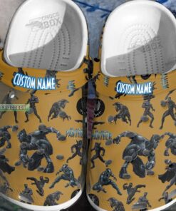 Custom Black Panther Crocss Toddler - livanniespoon Store