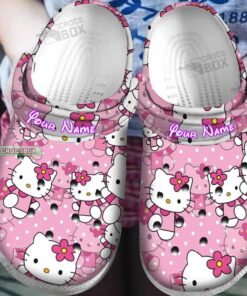 Custom Kids' Hello Kitty Crocss Cute Hello Kitty Gift - livanniespoon Store