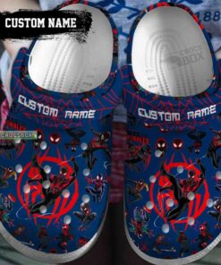 Custom Name Kids Spiderman Crocss - livanniespoon Store