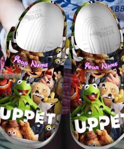Custom Name Muppet Elmo Crocss Clogs - livanniespoon Store