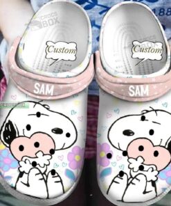 Custom Snoopy Crocss For Girl - livanniespoon Store