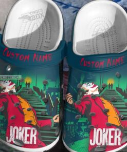 Custom The Joker Joaquin Phoenix Crocss - livanniespoon Store