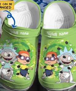 Custom Tiny Rick And Morty Crocss - livanniespoon Store