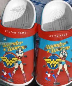 Custom Wonder Woman Comic Crocss Wonder Woman Retro Crocss - livanniespoon Store