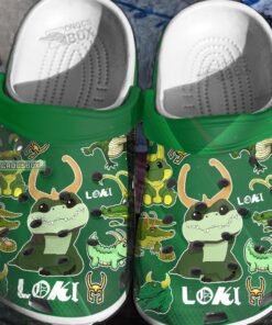 Cute Alligator Loki Chibi Crocss Kids - livanniespoon Store