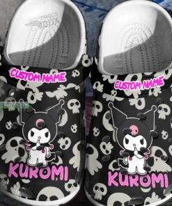 Cute But Spooky Kuromi Crocss Shoes Black - livanniespoon Store