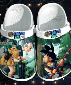 Dragon Ball Goku And Chi-Chi Crocss Shoes - livanniespoon Store