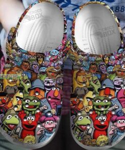 Elmo Muppet Cartoon Themed Crocss - livanniespoon Store