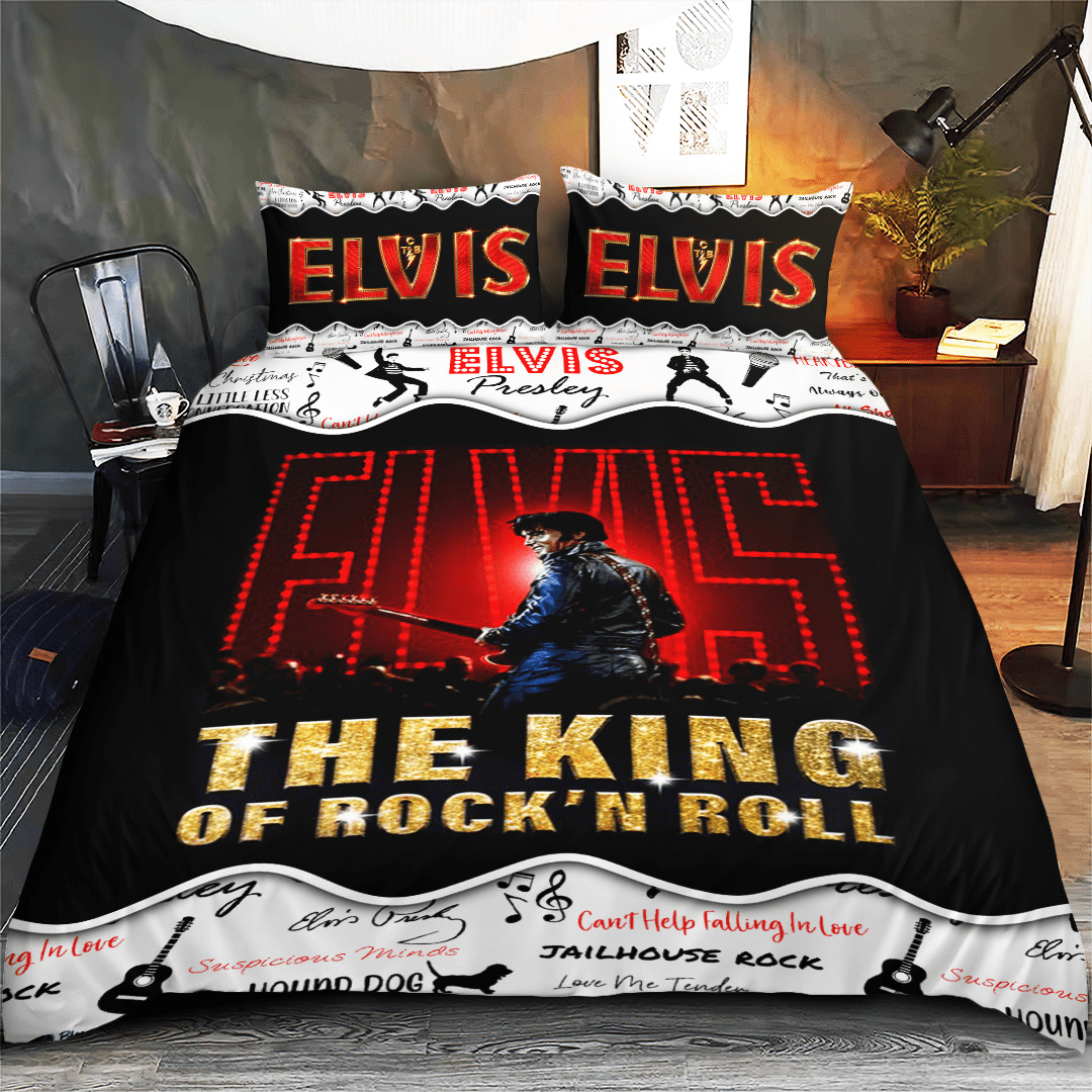 Elvis Presley Bedding Set Hoatt 1143 -livanniespoon Store